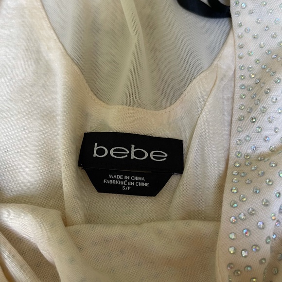 Bebe white iridescent dress - Picture 3 of 4